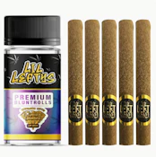 Left Coast Lil Leftys | Premium Infused - Mini Blunts | GRAPE COOKIES 6.5g