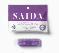 Saida Gummy Bar - Wild Blackberry - 100mg