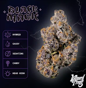 WIZARD TREES - Wizard Trees 3.5G Black Magic Premium Indoor Flower