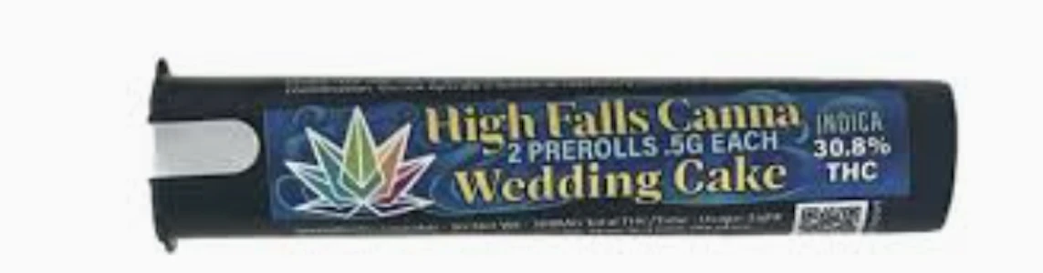 High Falls Canna - High Falls Canna | Pre-roll - wedding cake | 1g | 2pk
