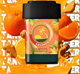 EasyDay - THC  10mg:10mg CBD Balance Tangerine Ginger - 100mg THC:100mg CBD Total - Edibles
