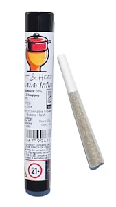 Pot & Head - Pot & Head | PreRoll | Hash Infused | Velvet Kush | 1g