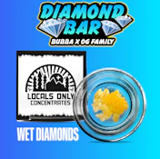Locals Only | Wet Diamonds | Diamond Bar | 1g