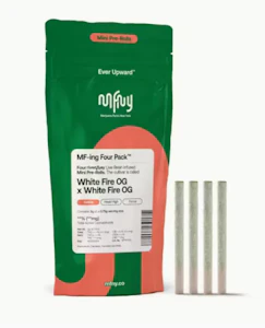 MFNY - MFNY | Pre-Roll | Live Resin Infused - White fire OG X White fire OG | 4PK | 0.75g