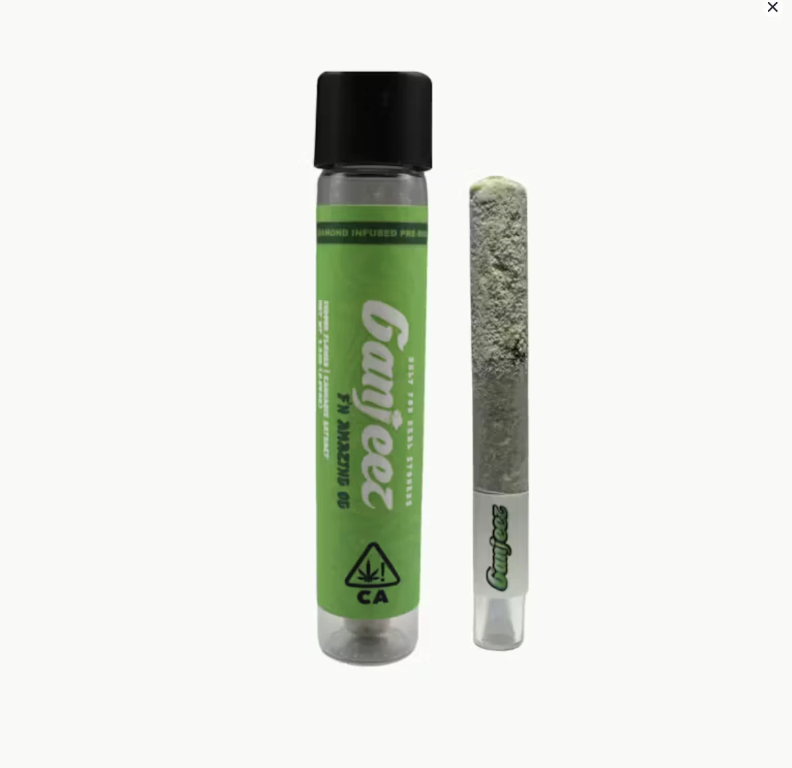 Ganjeez - Ganjeez - Infused Pre Roll - Fucnking Amazing OG (I) 1.35g Main Image