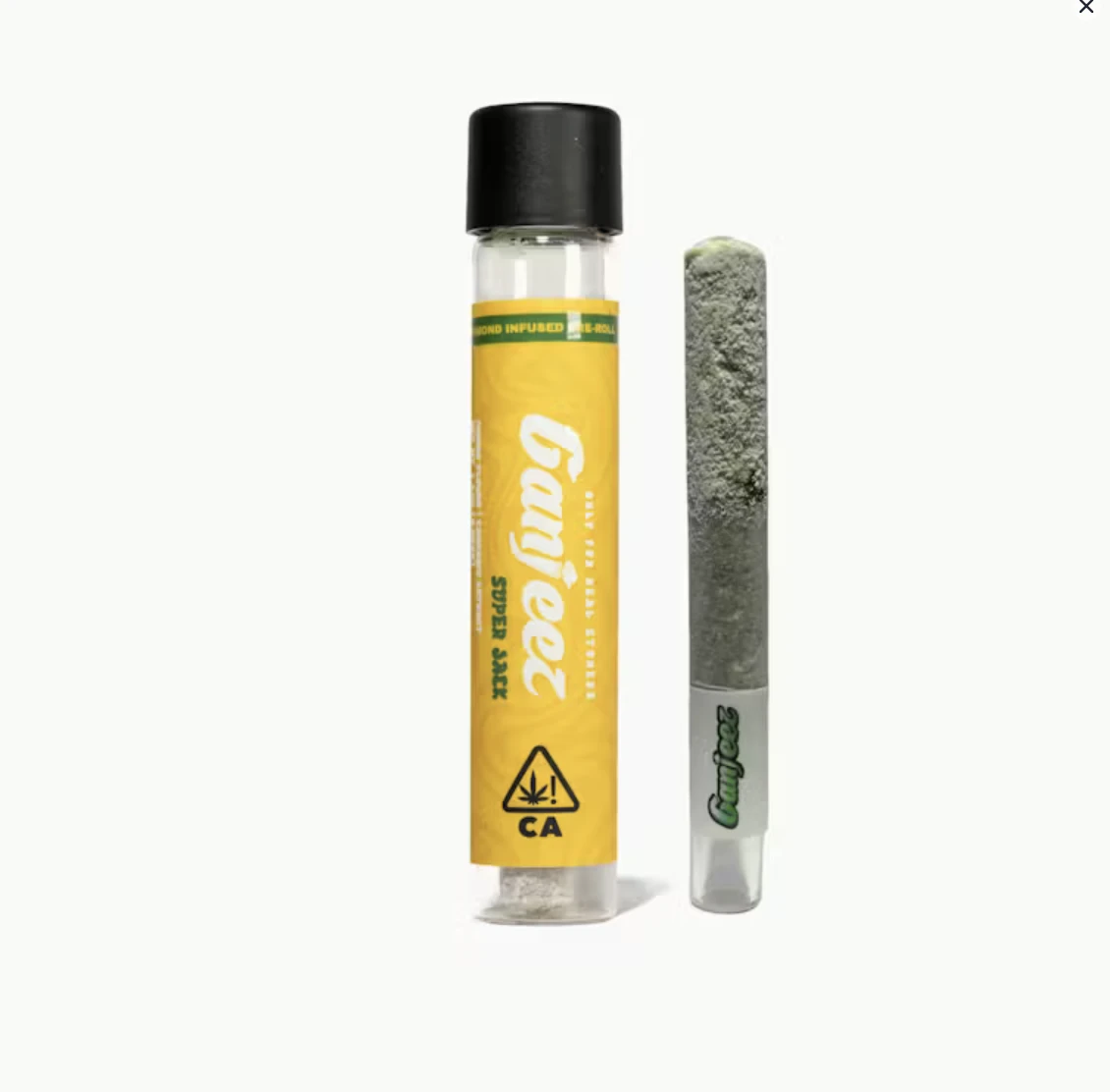 Ganjeez - Ganjeez - Infused Pre Roll - Super Jack (S) 1.35g Main Image