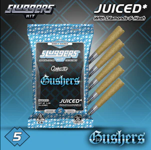 Sluggers - 3.5g Sluggers Infused Pre-Rolls 0.7g-5pk - Gushers 37%