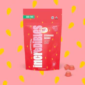 inc.edibles 20 Pack Strahhhberry THC CBD Gummies 01181