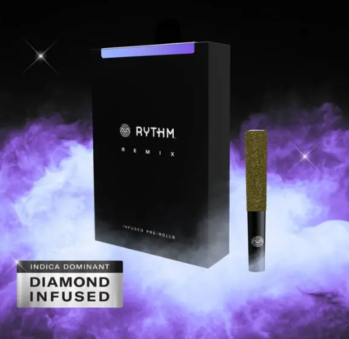 Rythm | Infused Preroll | Blueberry Kush | 5-pack | 2.5g