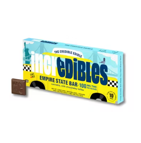 Incredibles | Edibles | Chocolate | Empire State Bar | 10-piece | 10mg