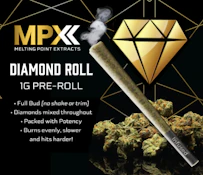 Ice Cream Banger Diamond Infused Preroll 1g