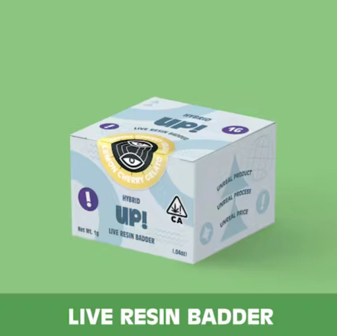 UP! - UP! Pink Runtz 1g Badder (H) Main Image