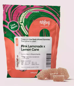 MFNY | Edibles | pink lemonade x lemon cane | 10 Pk Resin Gummies