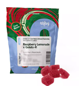 MFNY | Edibles | raspberry lemonade x gelato 41 | 10 Pk Resin Gummies