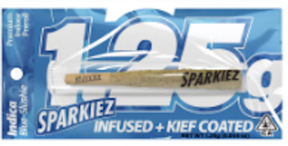 Sparkiez - Blueberry Slushie - Infused Preroll - 1.25g