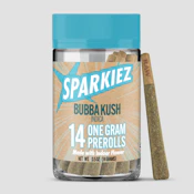 Sparkiez 14PK Bubba Kush Preroll Pack 14G