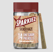 Sparkiez 14PK Silver Haze Preroll Pack 14G