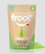 FROOT 10PK 1:1 CBG Pear Gummies 100mg