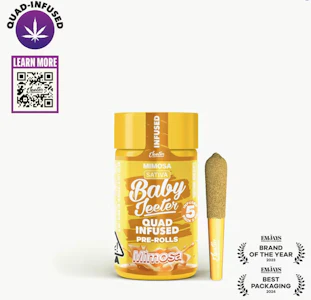 Jeeter - JEETER 5PK Mimosa Quad Infused Baby Jeeter Pack