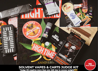 High Times - High Times | Solvent Vapes Cannabis Cup Judge Kit 1, 2, 3