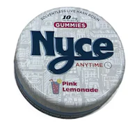 Nyce- Pink Lemonade (Anytime)- Live Hash Rosin Gummies 10pk