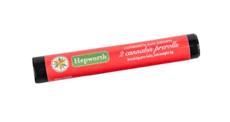 Hepworth - Durban Poison x Cherry Tart - 29.95% THC - 0.5g x 2pk - Prerolls