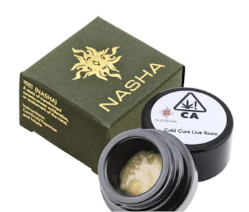 NASHA - Nasha 1g Grape Jam Cold Cure Live Rosin Indica 