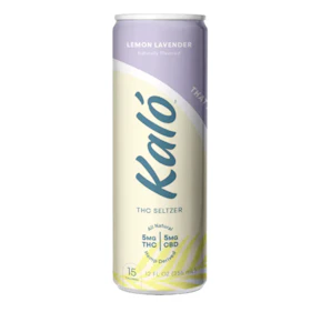Kalo | Lemon Lavender 1:1 THC:CBD Seltzer | 5mg