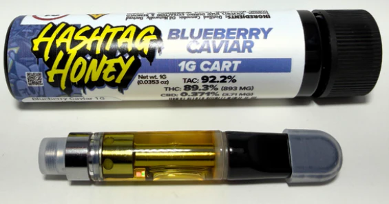 Hashtag Honey - Hashtag Honey - Blueberry Caviar - 1g Cart Main Image