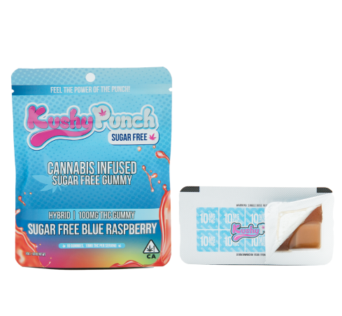 Sugar Free Gummy Blue Raspberry