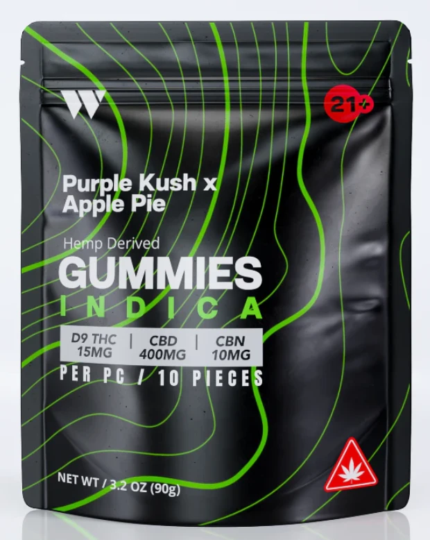 Wunderkind - Wunderkind - 15mg Purple Kush x Apple Pie - Indica 10ct Main Image