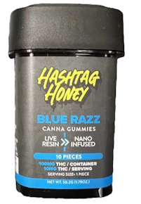 Hashtag Honey | edible | blue razzberry | 10 pc