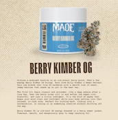 [REC] MADE | Berry Kimber OG | 3.5g Flower