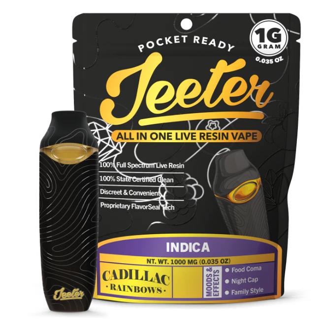 Jeeter - Jeeter - AIO - Live Resin - Cadillac Rainbows - 1G Main Image