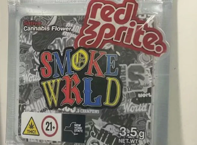 Smoke - Red Zprite -Sativa- 27.85% THC | 3.5g (Flower) Smoke   -p7 front