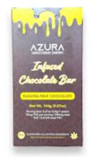 Azura THC Infused Chocolate Bars - Banana Milk Chocolate