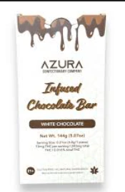 Azura Confectionary Company - Azura THC Infused Chocolate Bars - White Chocolate Main Image