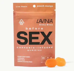 Lavinia - Lavinia 100mg Peach Mango Kinky Bites Gummies 10pk