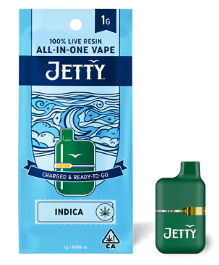 Jetty Extracts - Jetty Extracts - Live Resin - Vanilla Frosting - Mini Tank - RTU - 1G Main Image