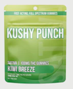 Kushy Punch - Kiwi Breeze - 100mg - Edible