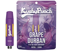 Kushy Punch - Grape Durban - 1g - Cartridge