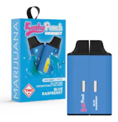 Kushy Punch - Connect - Blue Raspberry - 1g - AIO Disposable