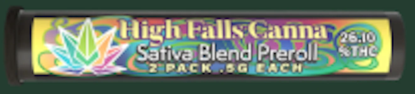 High Falls Canna - High Falls Canna | Pre Rolls | sativa blend | .5g | 2pk |