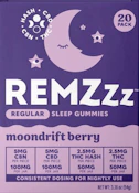 REMZzz- Moondrift Berry- Sleep Gummies- 5mg/20pk