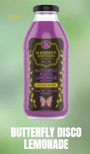 Harney Brothers - Harney Brothers - Butterfly Disco Lemonade Bottle - 10mg