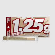 Sparkiez 1.25G Silver Haze Preroll
