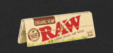 Organic Hemp 1 1/4 Papers