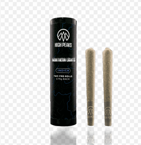High Peaks | Preroll | Northern Lights | .75g 2-pack