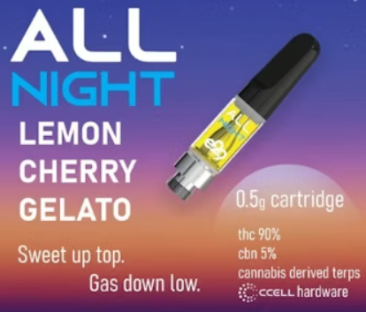E29 Labs | Vape Cartridge | Lemon Cherry Gelato | 0.5g