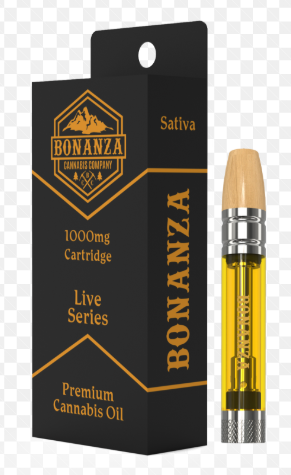Bonanza | Vape Cart | Live Series Strawberry Sherbert | 1g